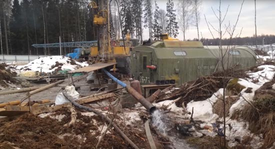 Пневмоимпульсная очистка скважин на воду